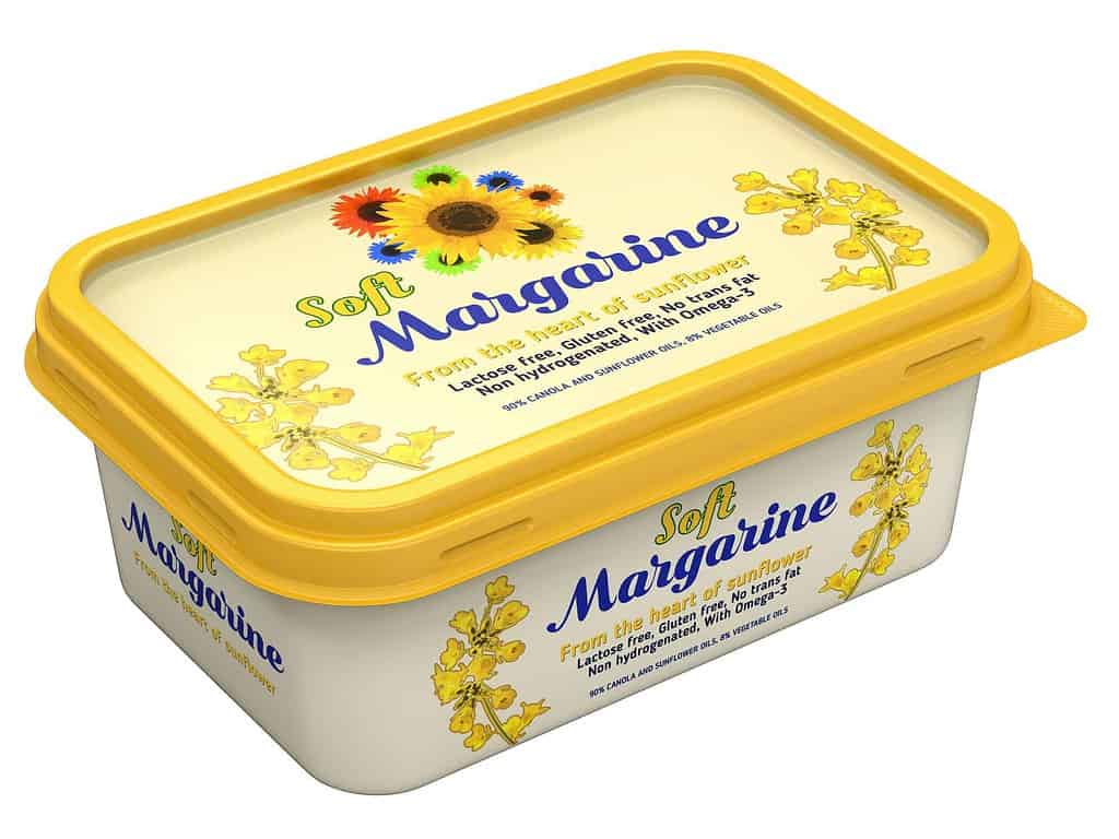 margarine in a jar