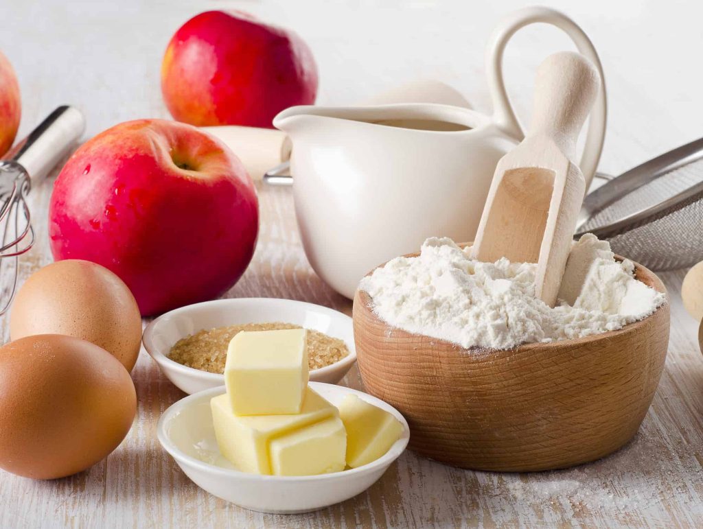 vegan butter with other baking ingredients