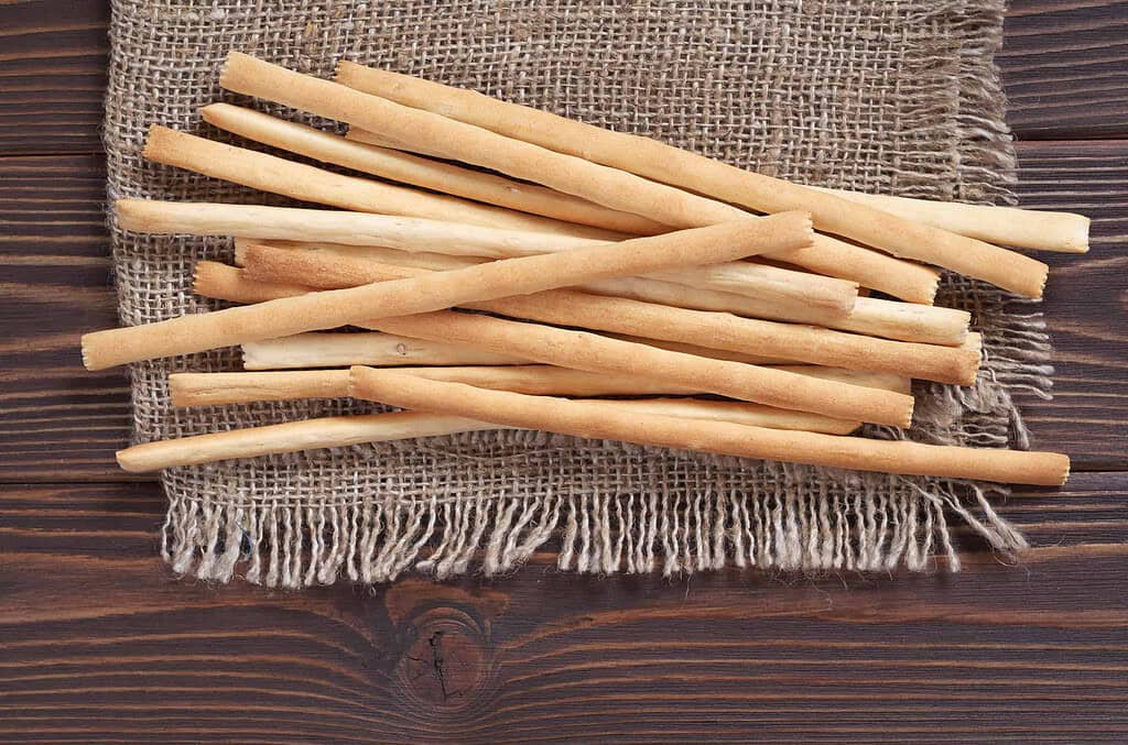 heap of breadsticks left overnight