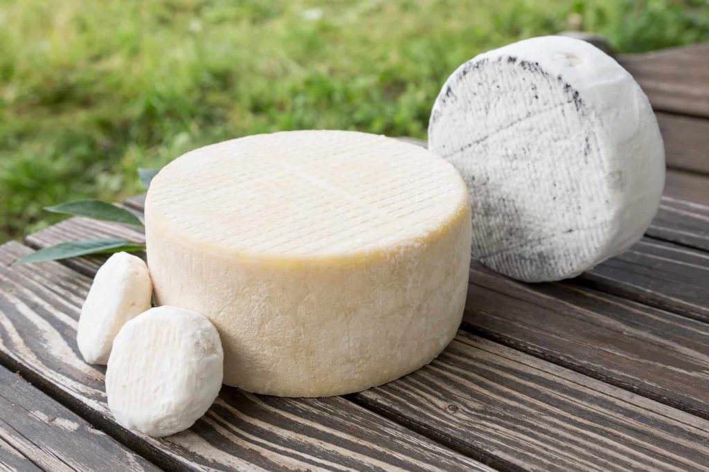Assorted goat cheese