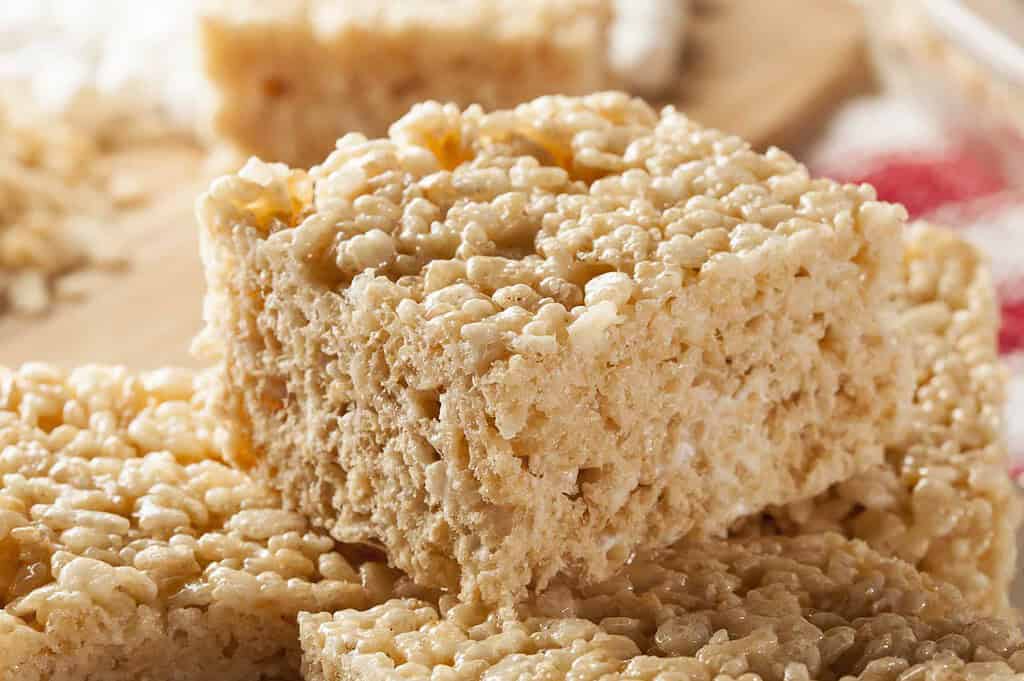 rice krispies in bar form