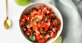 pico de gallo in a bowl