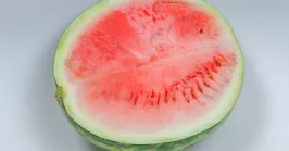 pink and white fleshed watermelon