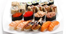 different types of sushi