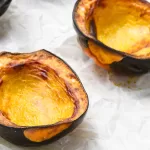 Baked acorn squash