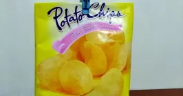 potato chips with laundry clip