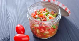 pico de gallo in jar