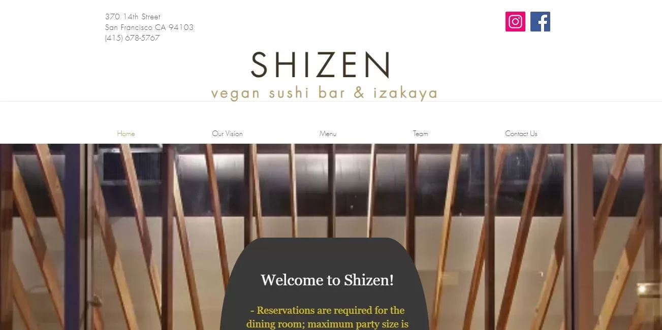 vegan-friendly restaurant shizen vegan sushi bar and izakaya